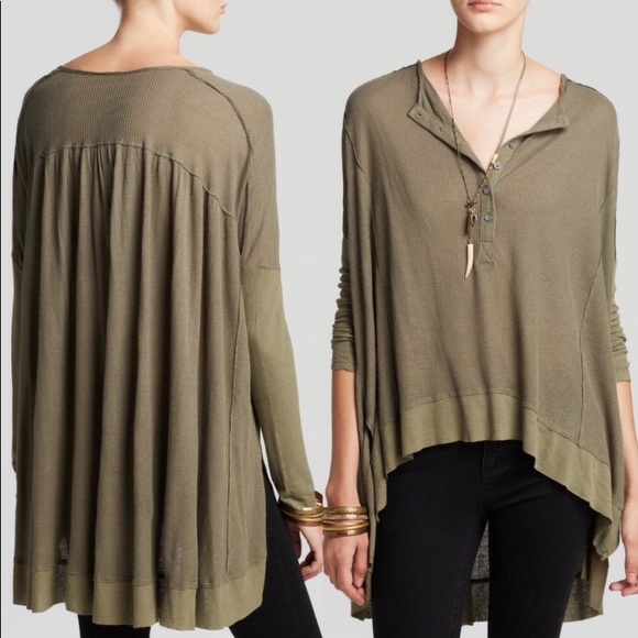 Free People Tops - Free People Benedict Canyon Henley Top